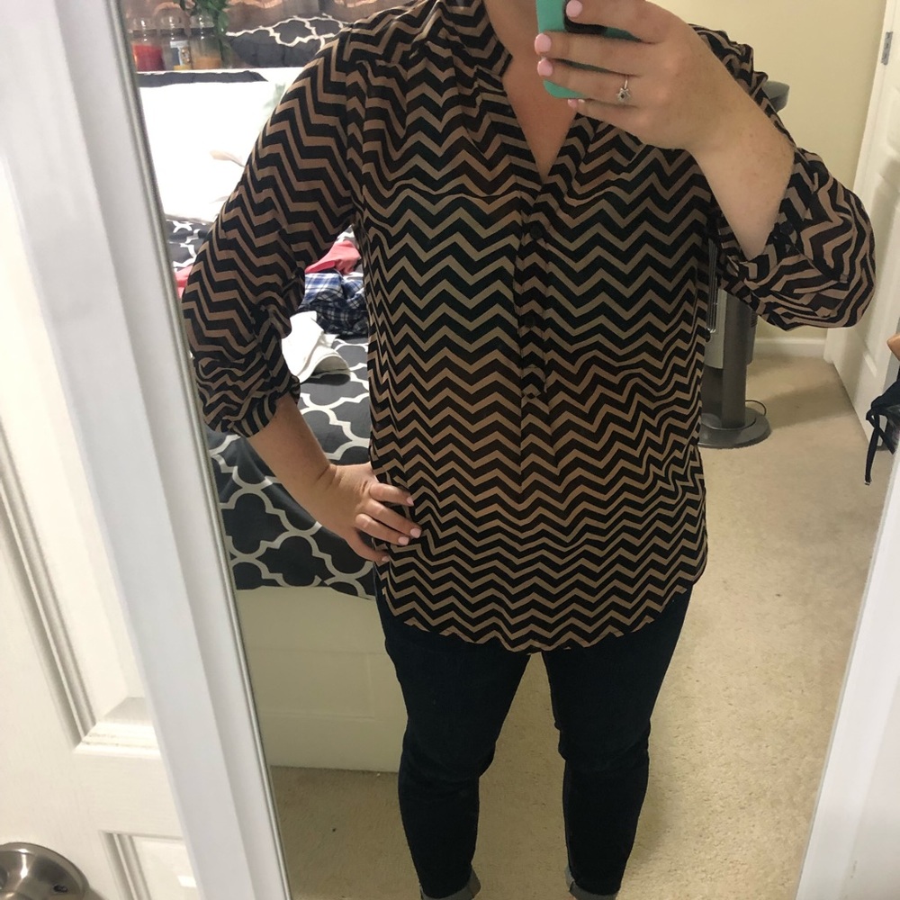 Chevron blouse